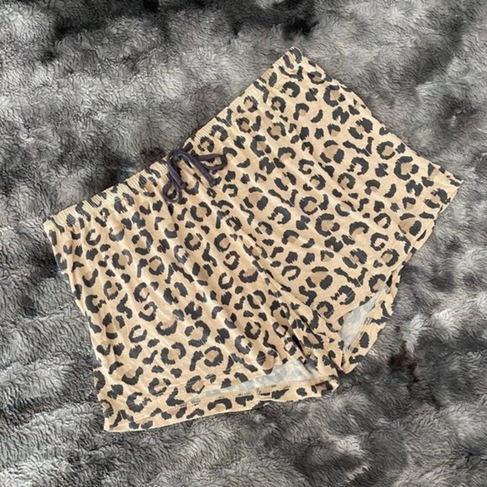 Honeydew Favorite Lounge Shorts in Leopard